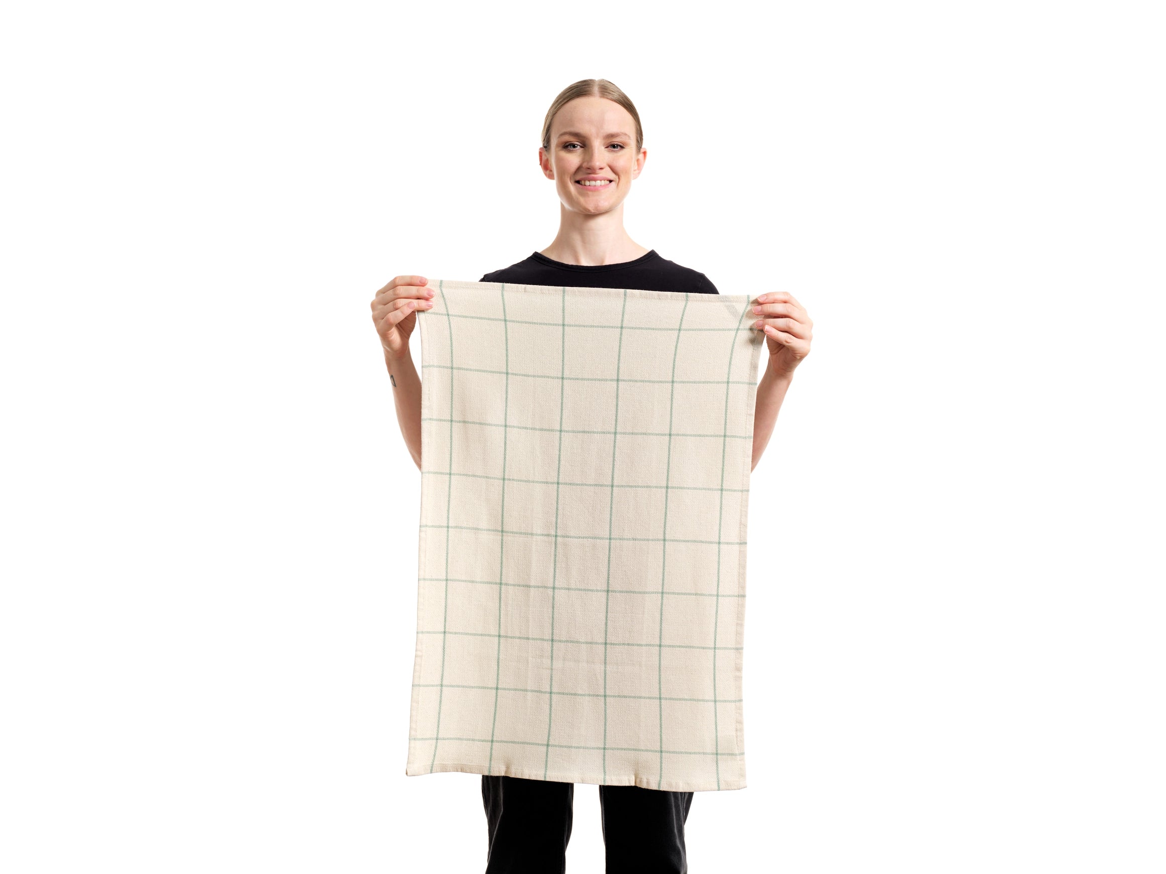 Toallas de cocina minimalistas | Verde talla 4