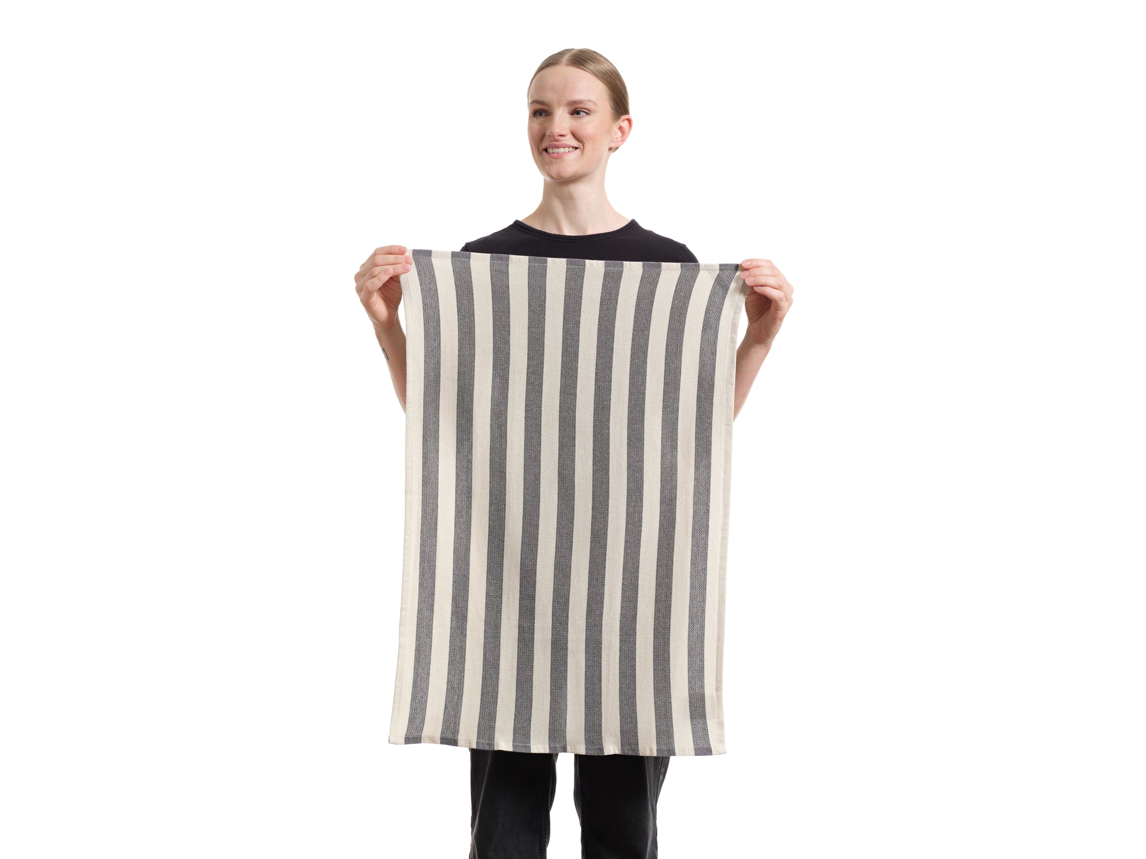 Toallas de cocina minimalistas | Carbón vegetal talla 4