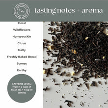 Mini tubo de té negro Earl Grey de lavanda (5 bolsitas)