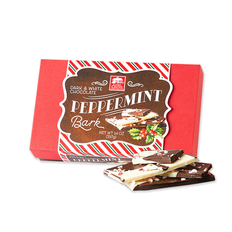 Dark and White Chocolate Peppermint Bark