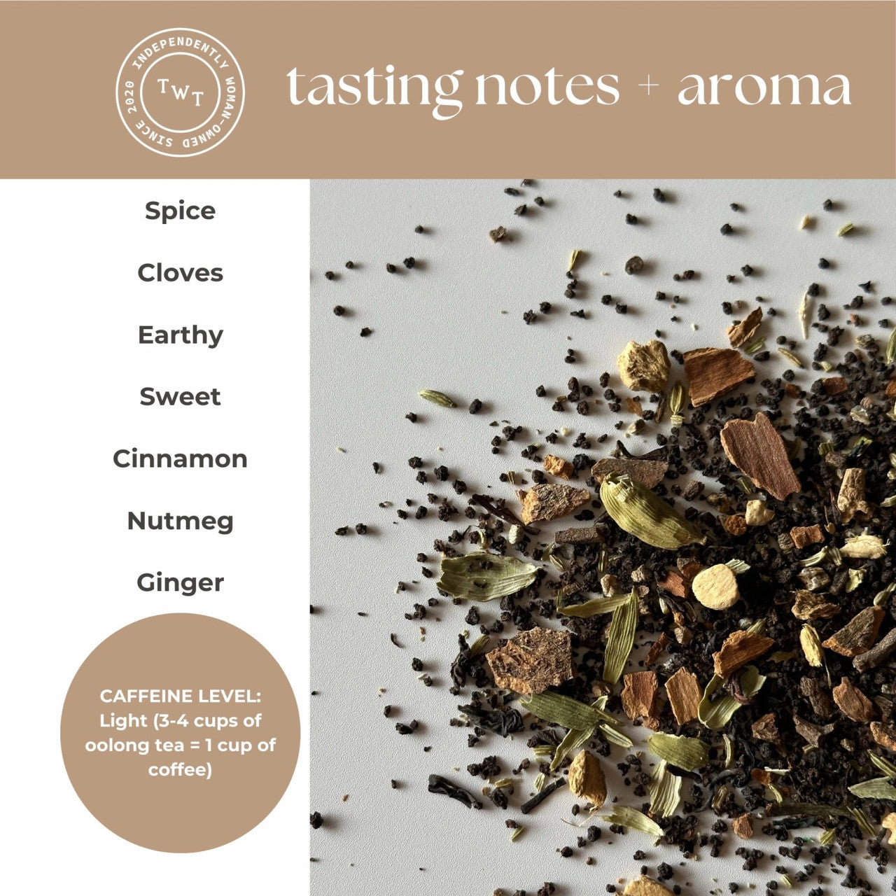 Mini tubo de té negro Bombay Masala Chai (5 bolsitas)