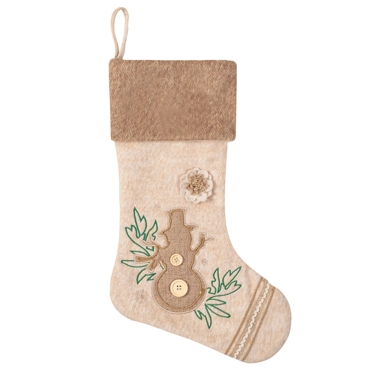 Calcetín navideño con temática de bosque - Parson Brown 