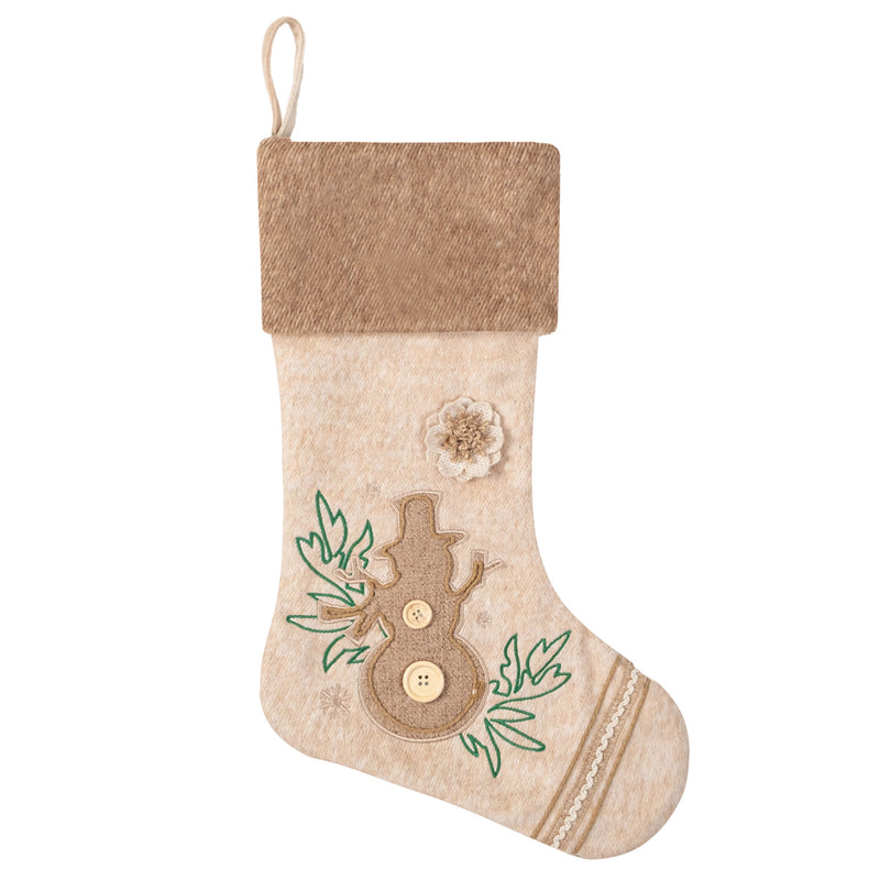 Calcetín navideño con temática de bosque - Parson Brown 