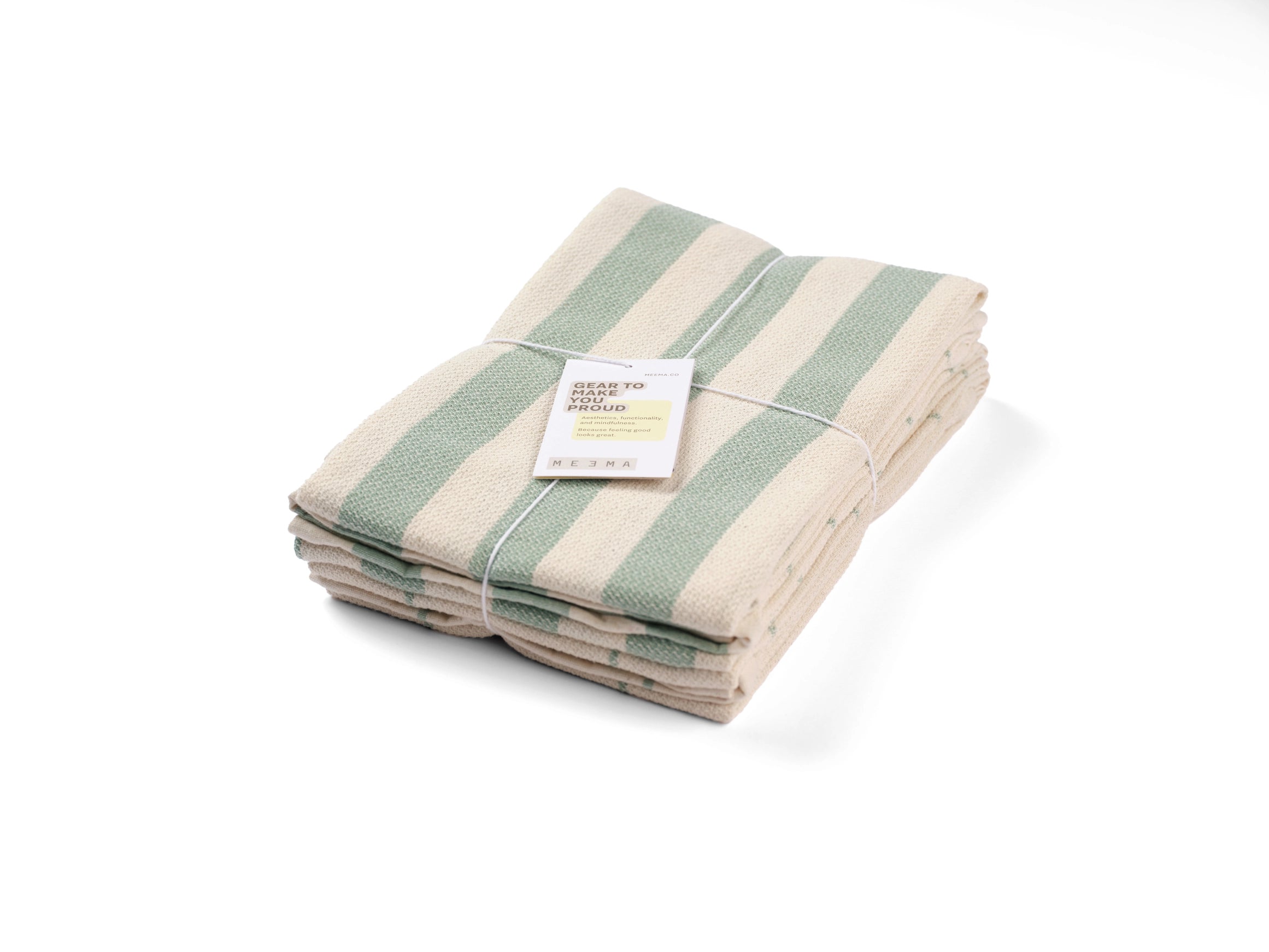 Toallas de cocina minimalistas | Verde talla 4