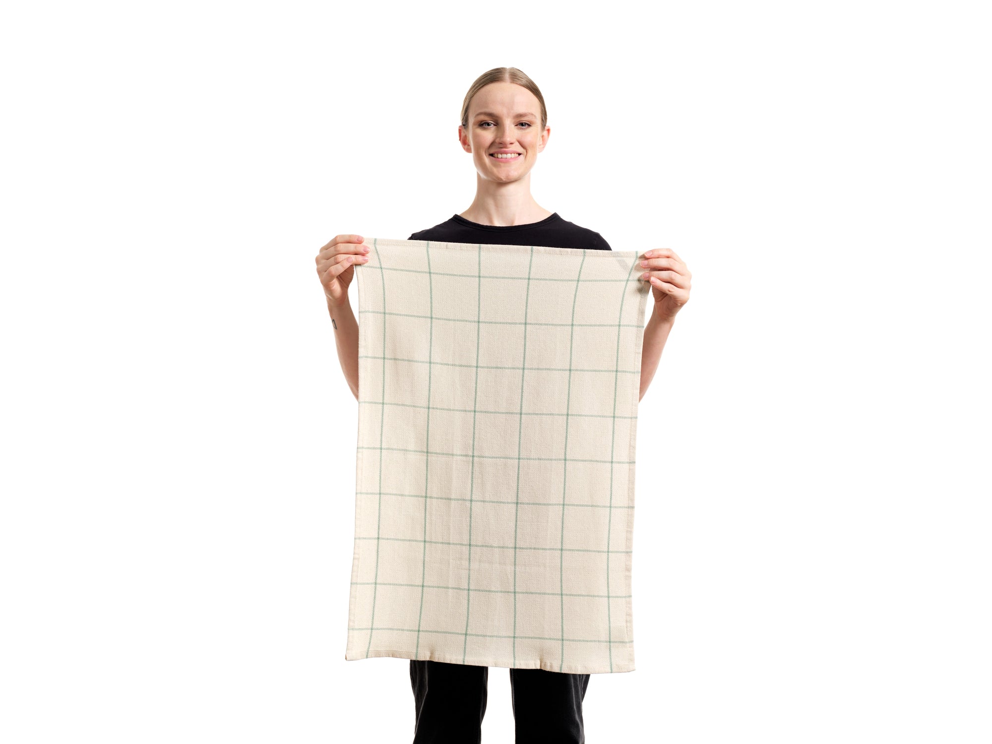 Toallas de cocina minimalistas | Verde talla 4