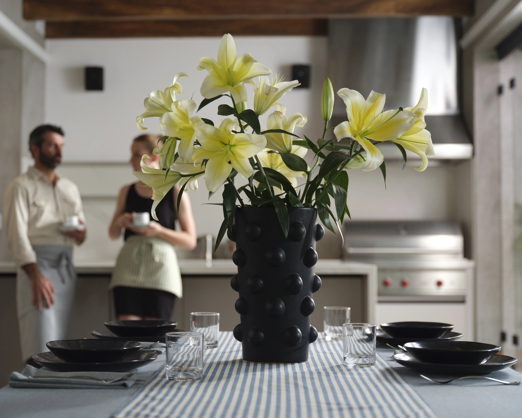 Camino de mesa Heritage Stripe | Azul