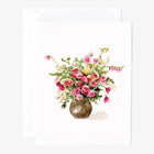 Rose Bouquet Notecards S/8