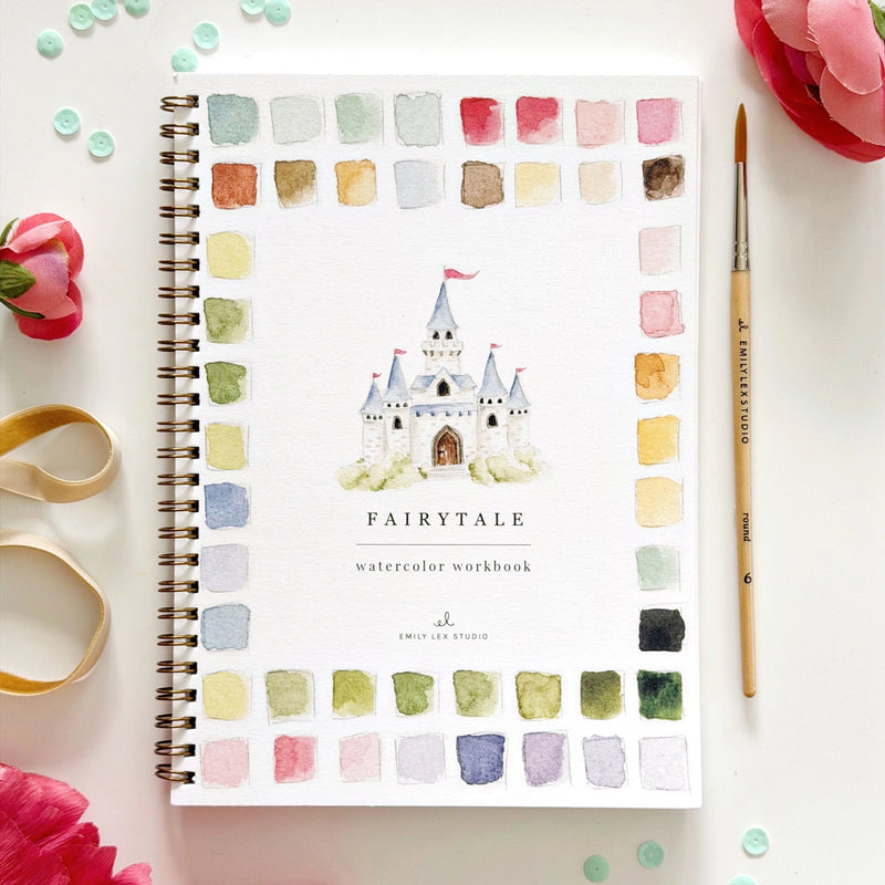 Fairytales Watercolor Workbook