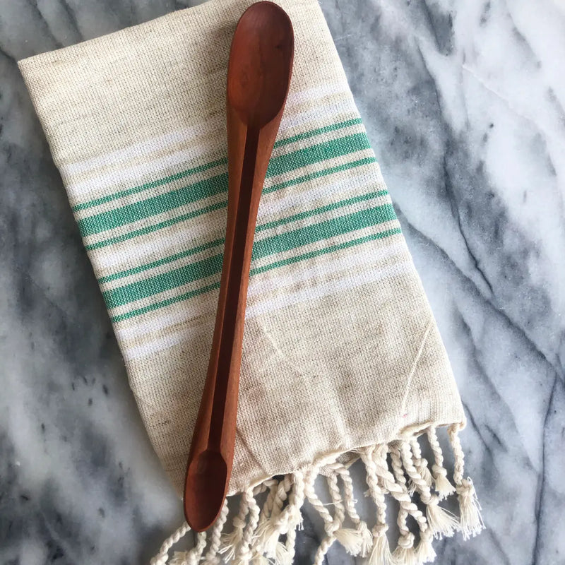 French Tasting Spoon | Double-Ended Wooden Spoon