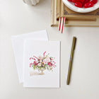 Pink Bouquet Notecards S/8