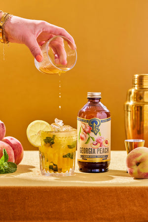Georgia Peach Cocktail Mixer | THE RILEY/LAND COLLECTION