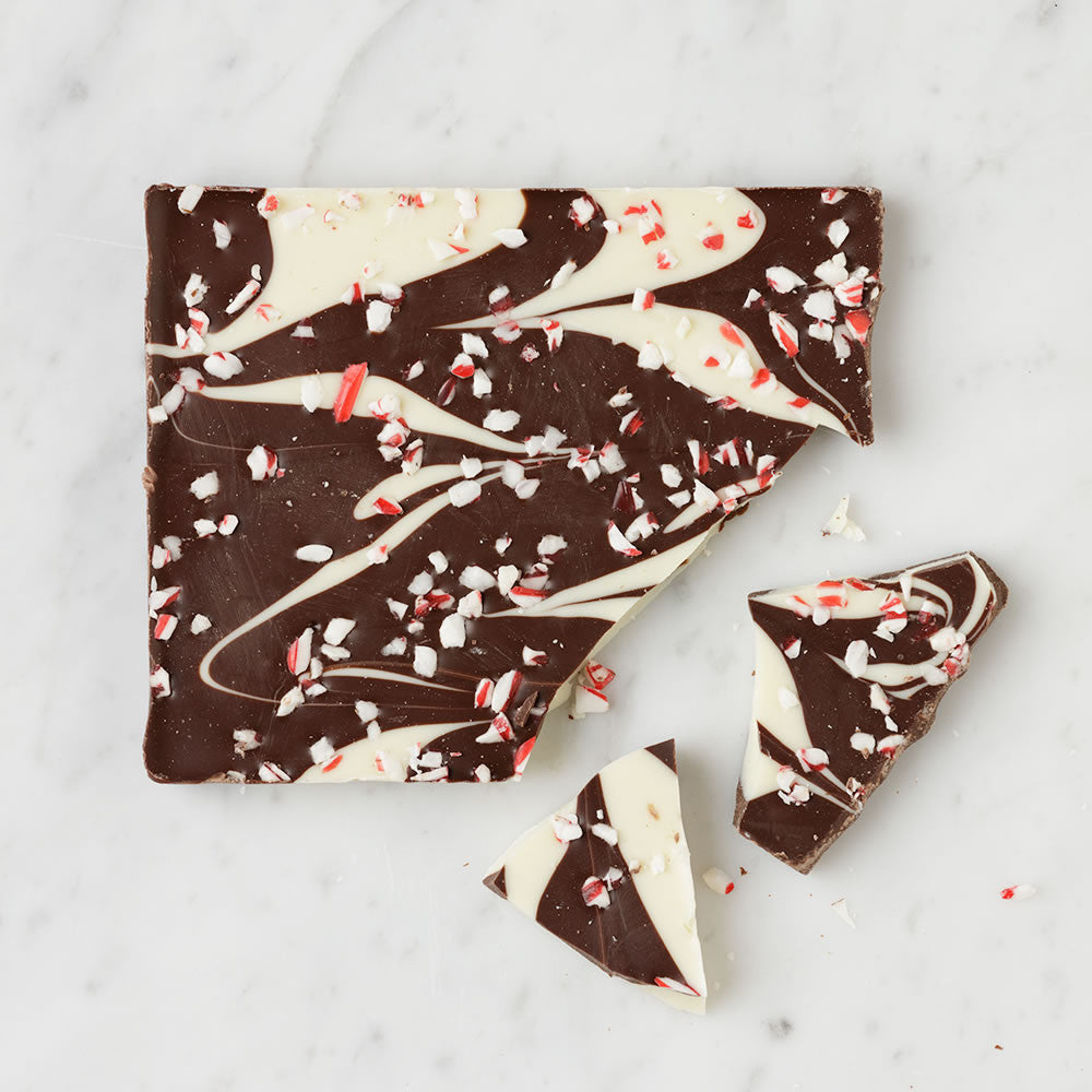 Dark and White Chocolate Peppermint Bark