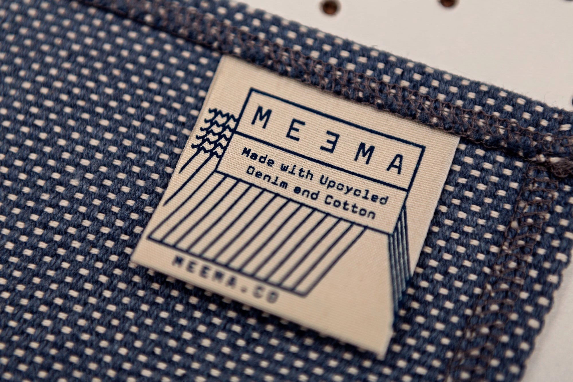 Modern Rustic Placemats | Blue Denim S/4