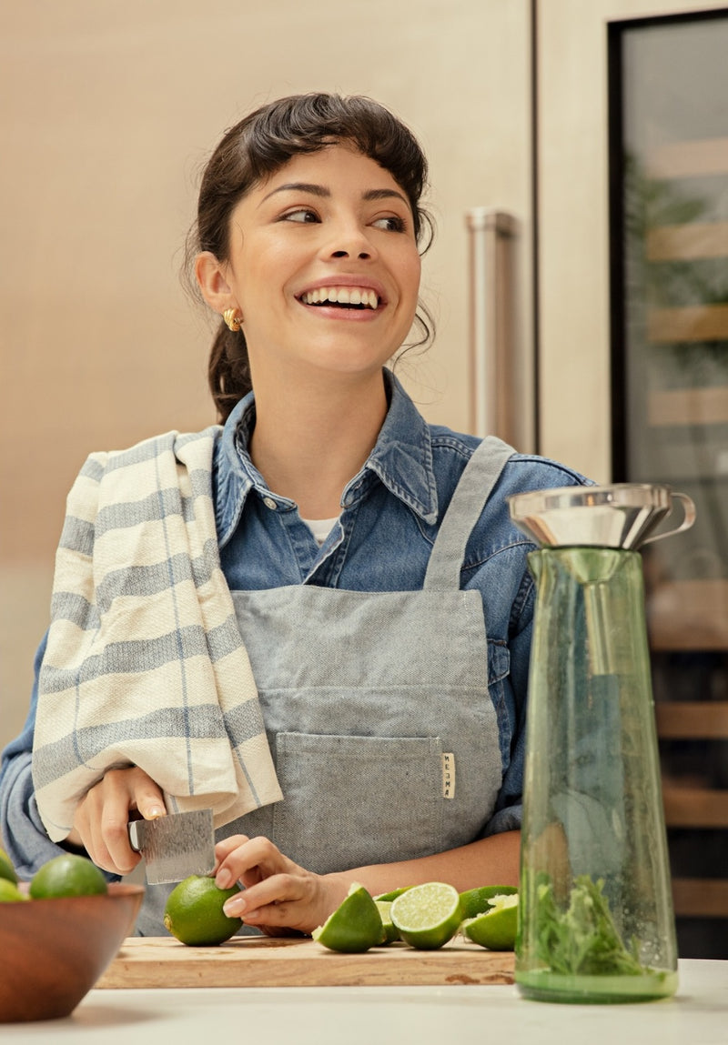 Minimalist Kitchen Towels  | Charcoal S/4