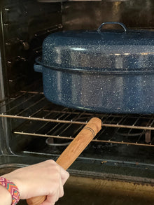 Horno de empujar y tirar