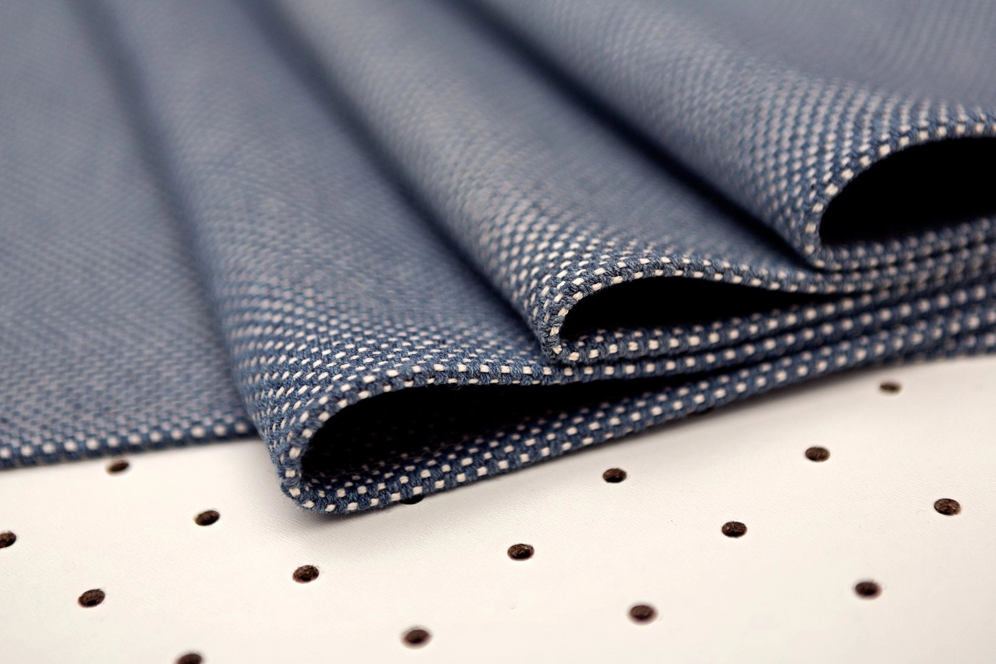 Modern Rustic Placemats | Blue Denim S/4