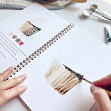 Cuaderno de trabajo de acuarela para hornear 