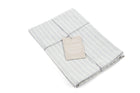 Servilletas a rayas Heritage | Azul polvoriento | Talla 8