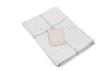 Servilletas a rayas Heritage | Azul polvoriento | Talla 8