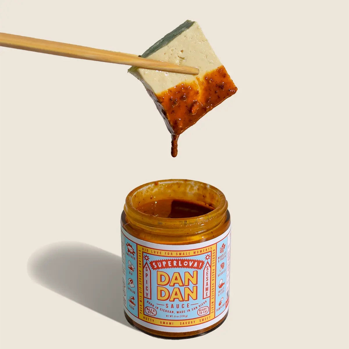 Salsa de sésamo picante Dan Dan