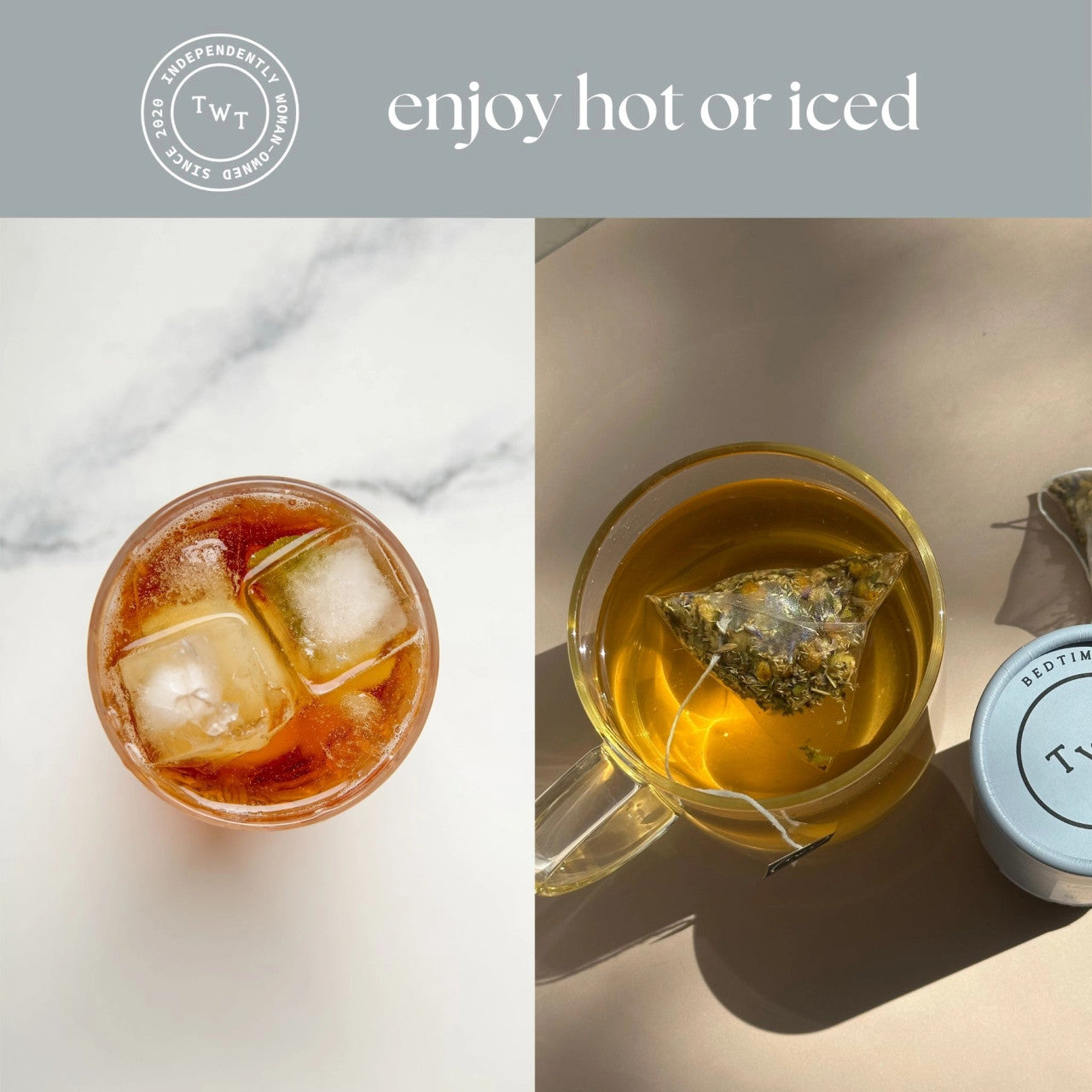 Nighttime Routine Sleep Tea Mini Tube (5 Tea Bags)