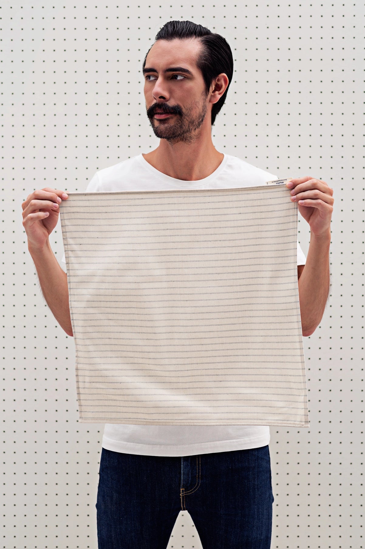 Heritage Stripe Napkins | Neutral | S/12