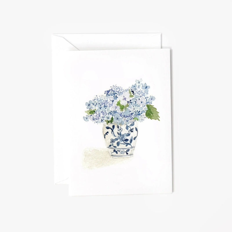 Hydrangea Mini Notecard