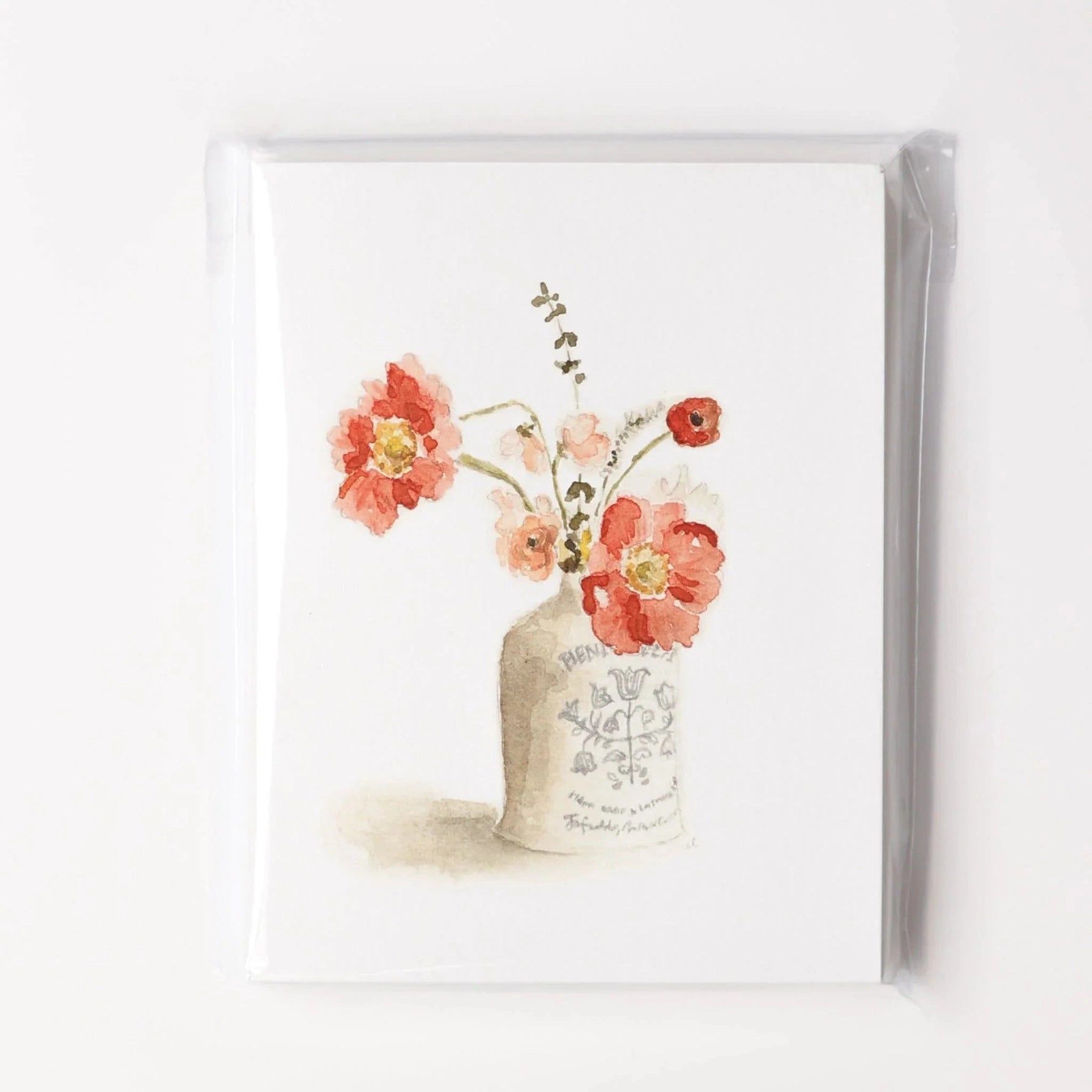 Vintage Bouquet Notecards S/8