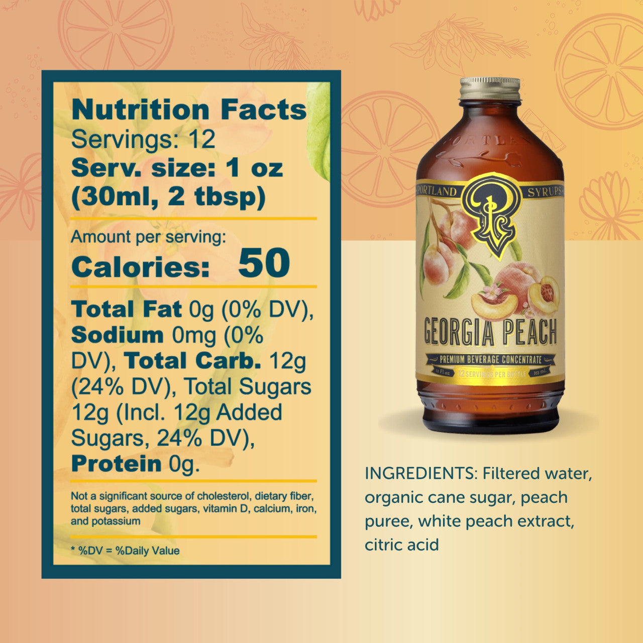 Georgia Peach Cocktail Mixer