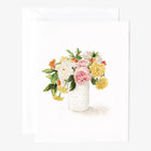 Hobnail Bouquet Notecards S/8