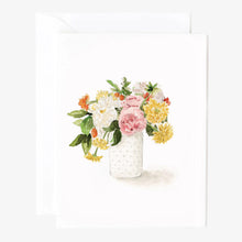 Hobnail Bouquet Notecards S/8