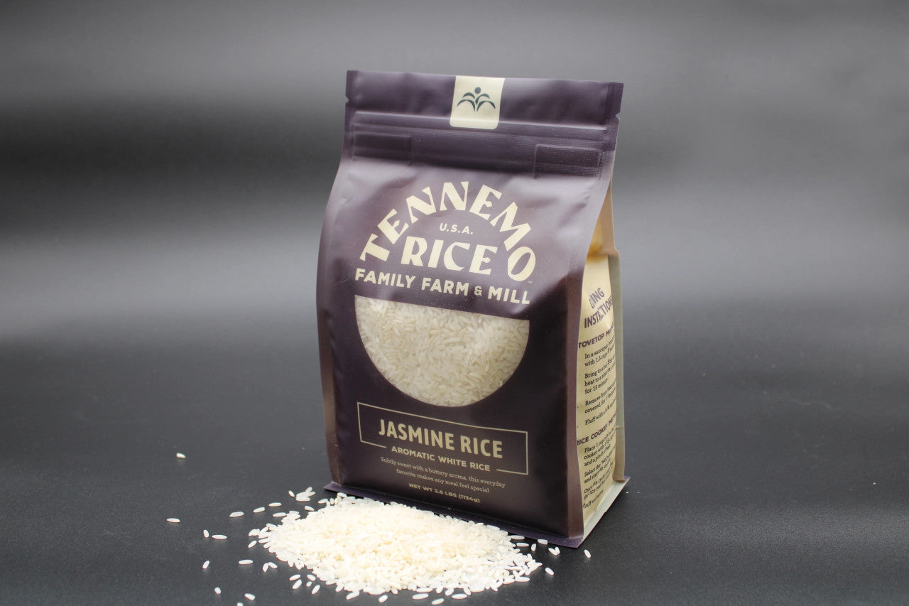 Arroz jazmín cultivado en Tennessee