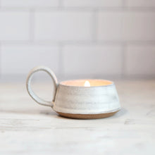 Tea Light Candle Holder - Off-White