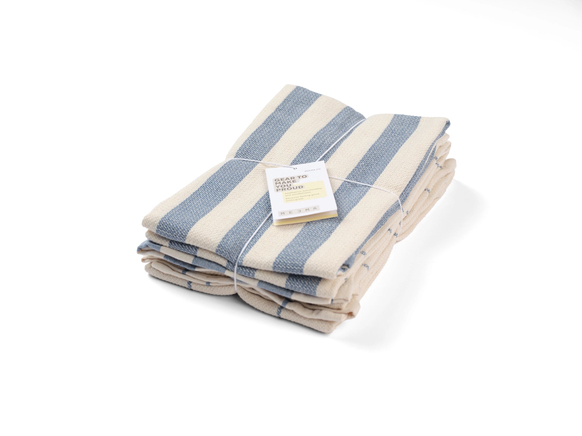 Toallas de cocina minimalistas | Azul talla 4