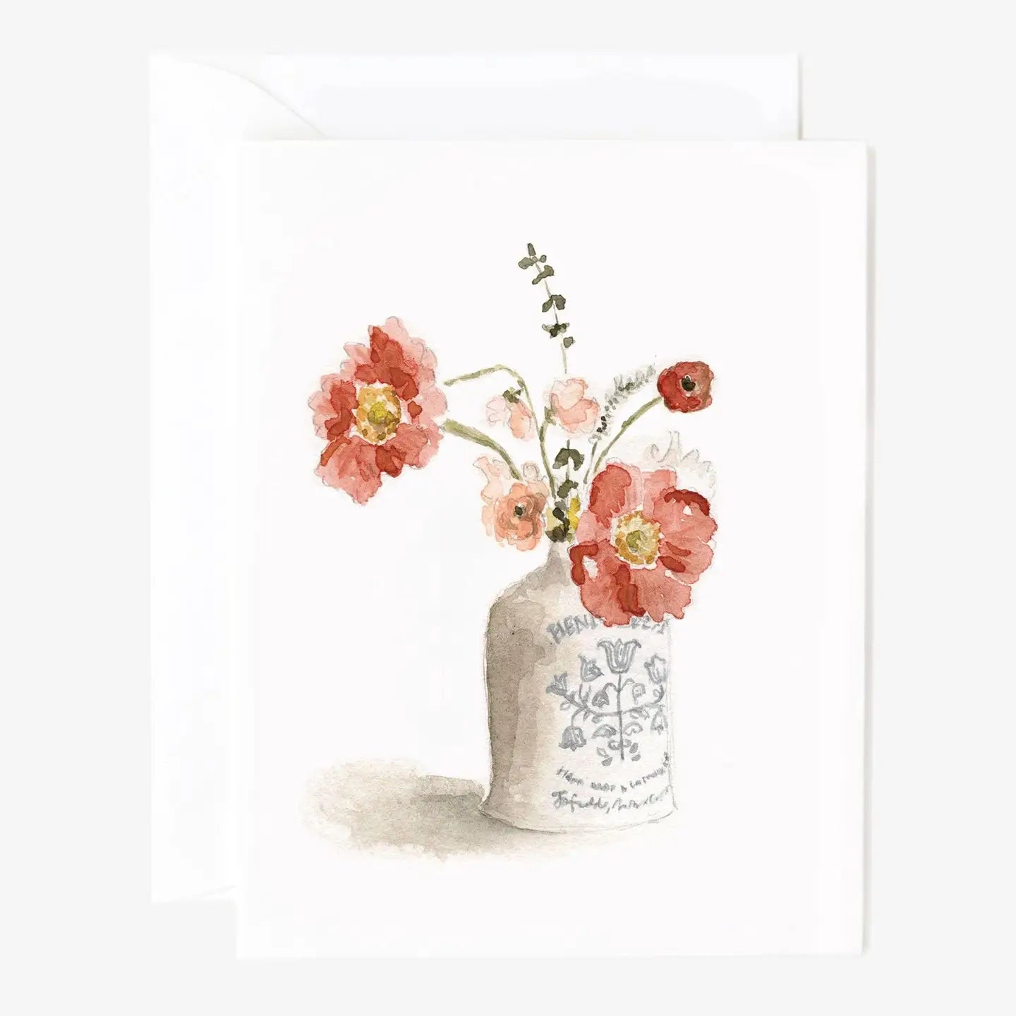 Vintage Bouquet Notecards S/8