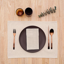 Heritage Stripe Napkins | Neutral | S/12