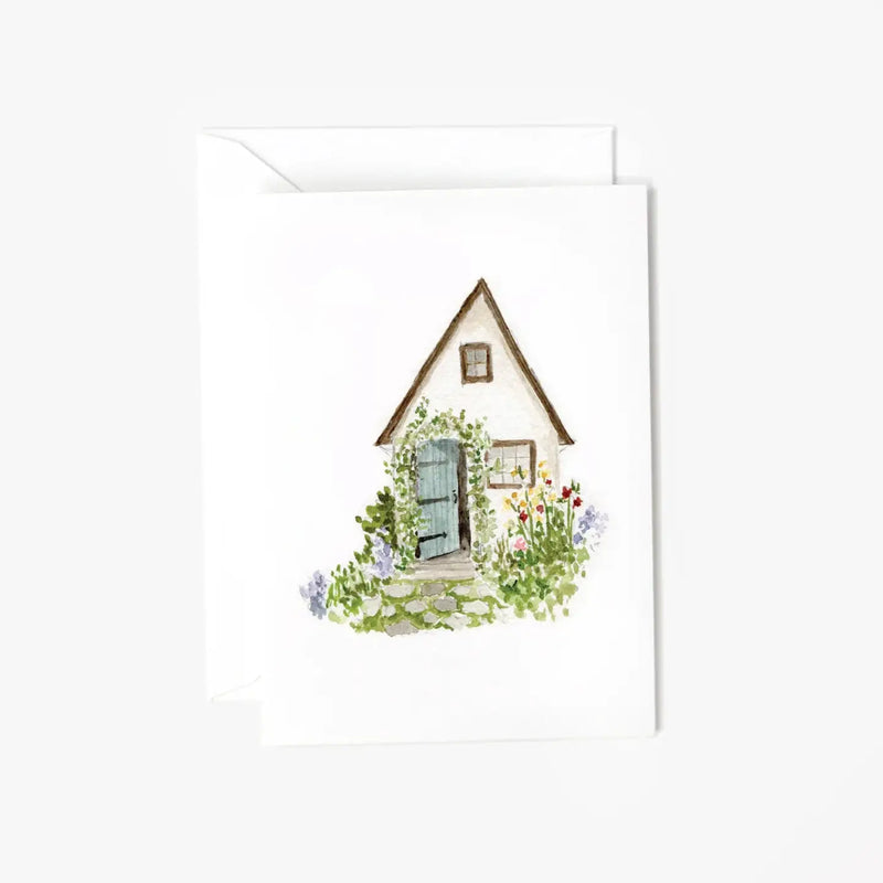 Garden Cottage Mini Notecard