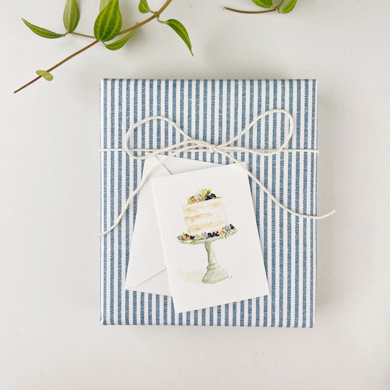 Somebody's Having Cake Without Me Mini Notecard