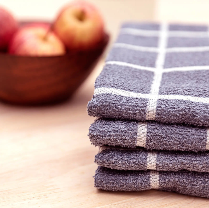 Terry Kitchen Towels  | Blue S/2