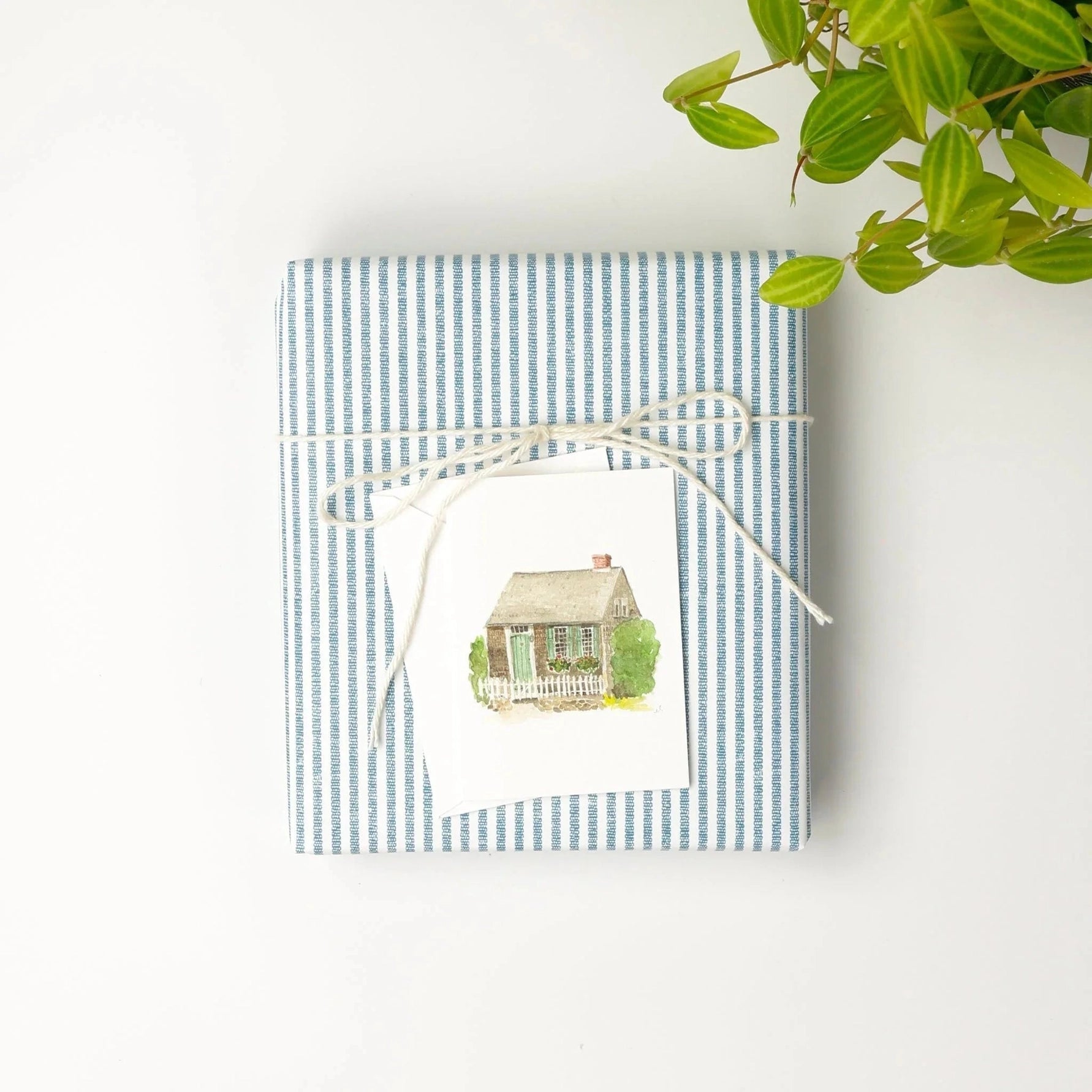 Cottage + Picket Fence Mini Notecard