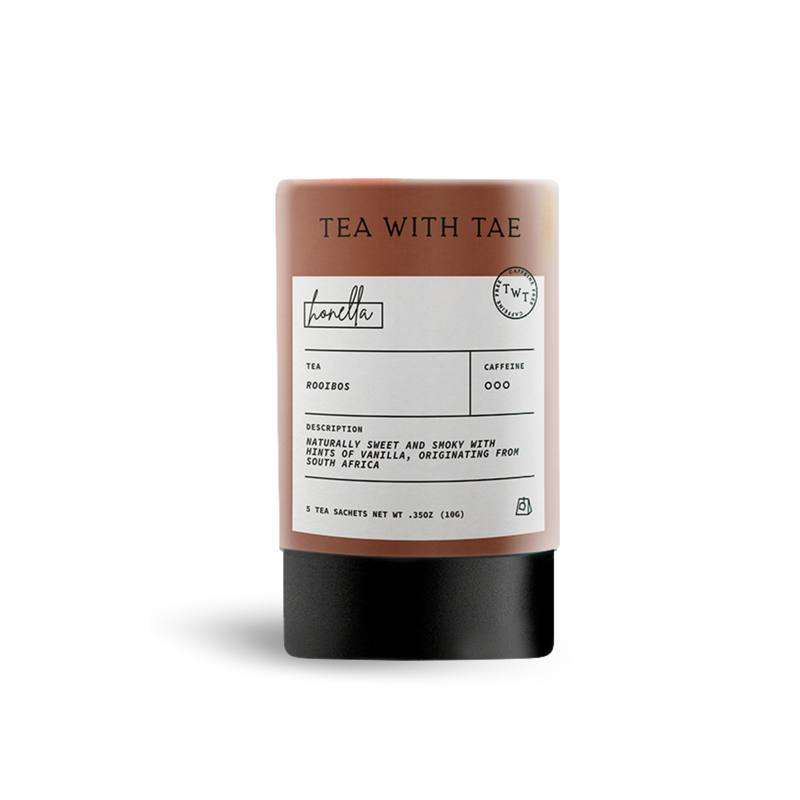 Honella Honeybush Herbal Mini Tube (5 Tea Bags)