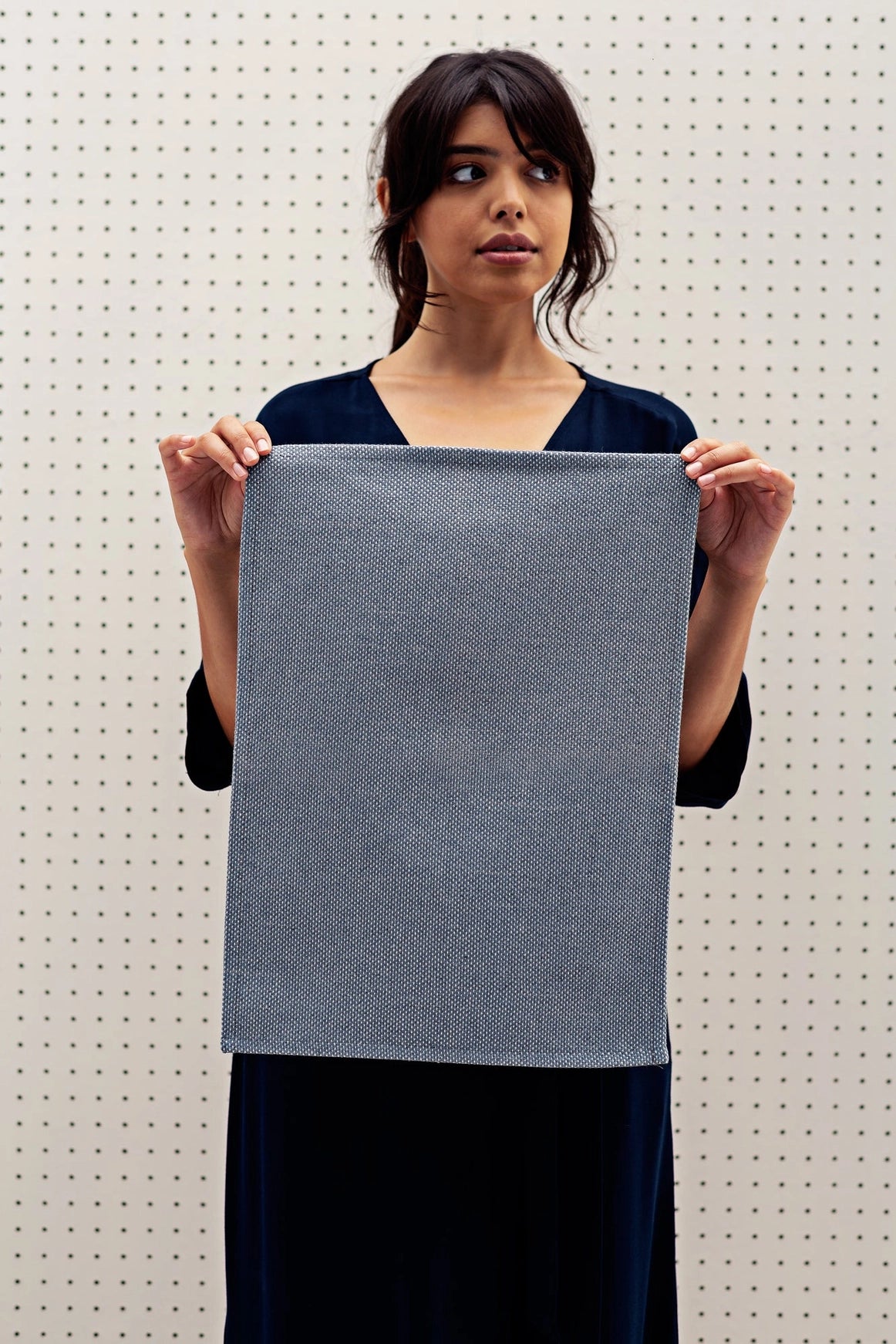 Modern Rustic Placemats | Blue Denim S/4