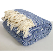 Zephyr Herringbone XL Turkish Blanket