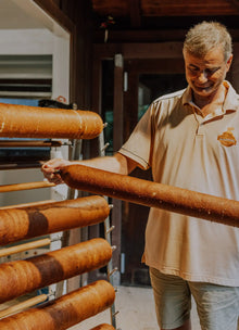 Baumkuchen de café hawaiano