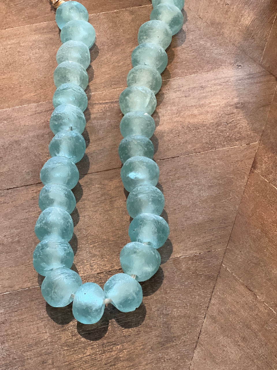 Cameroonian Glass Beads: Sky