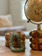 Cameroonian Glass Beads: Ocean