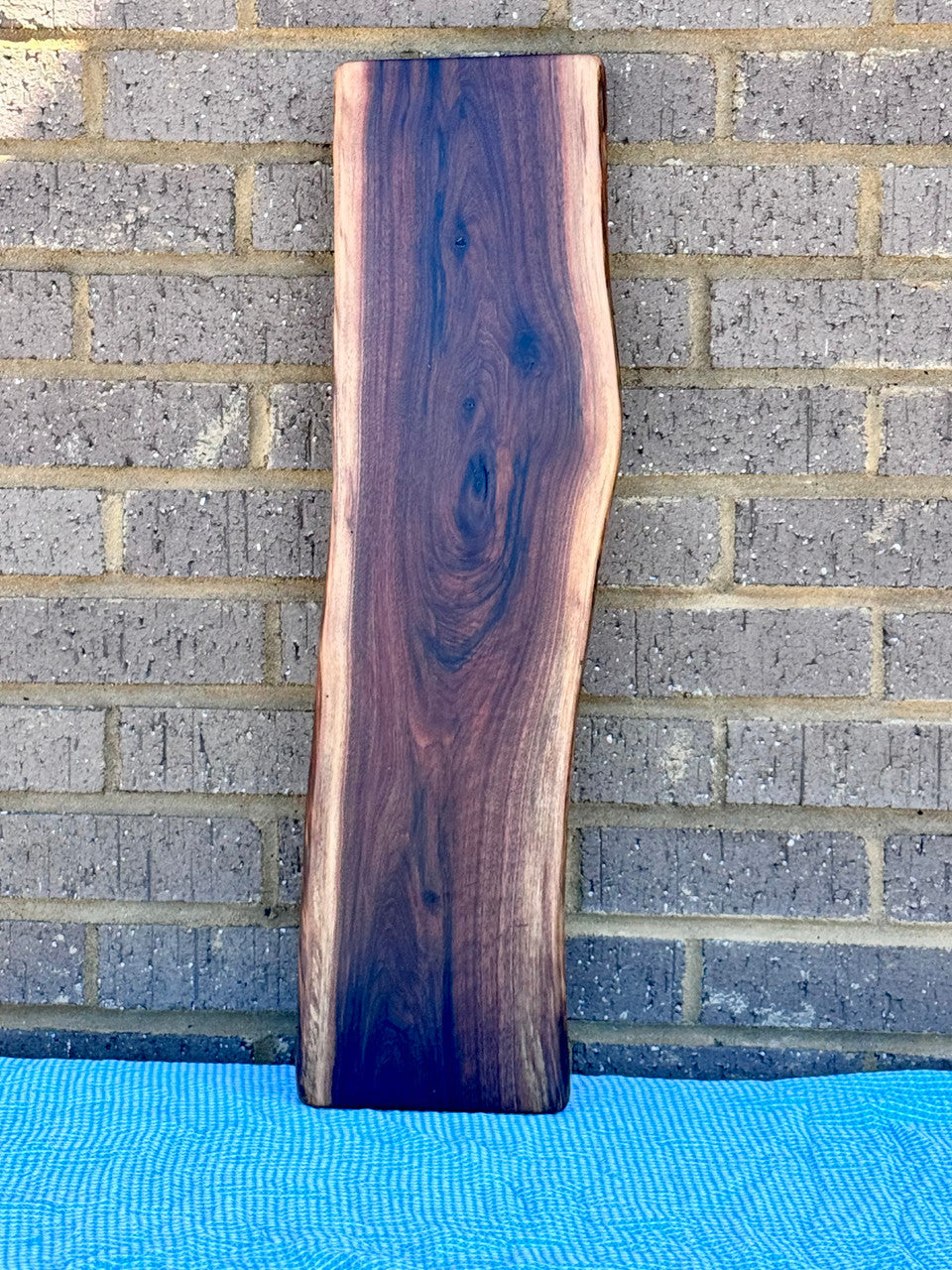 Marshall Footed Grazing Board (Black Walnut + Spalted Maple)