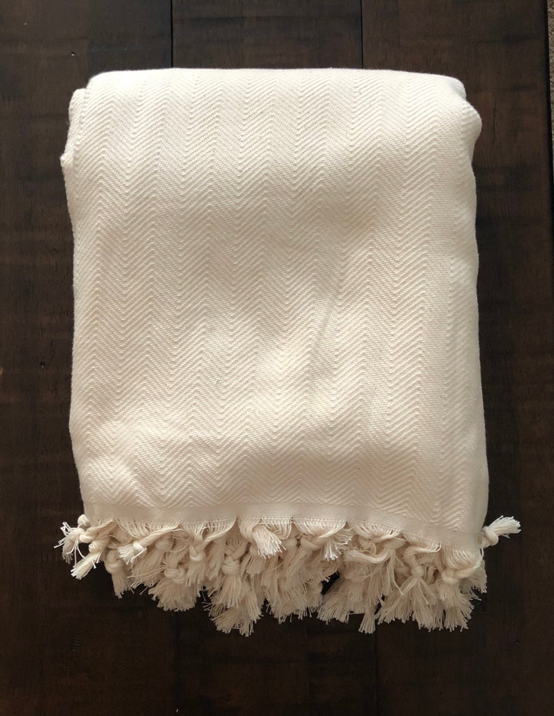 Caldera Herringbone XL Turkish Blanket