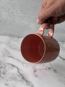 Taza de cerámica hecha a mano - Minimalista Laguna