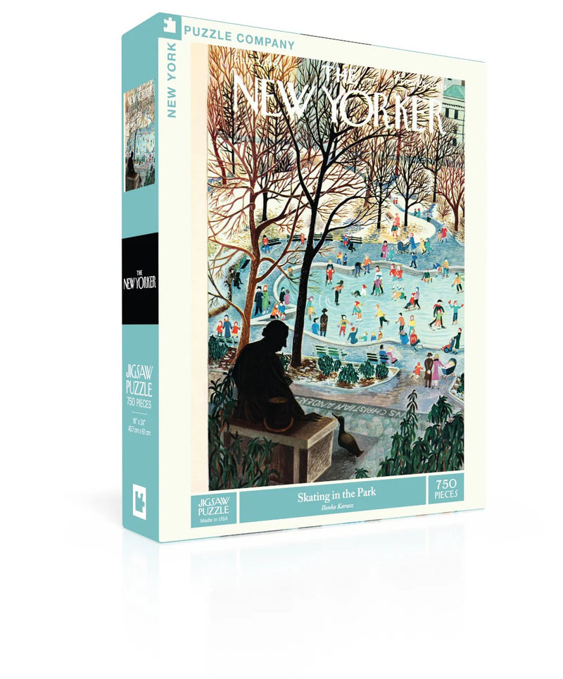 Skating in the Park - 750-Piece Jigsaw Puzzle